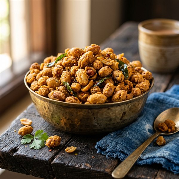 Spicy Peanut Crackers by Swad Shuddhta Ka