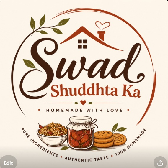 Swad Shuddhta Ka – Traditional Indian Sweets and Snacks Logo